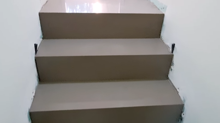 Revestimento de escadas com quartzo Revestimento de escadas com quartzo