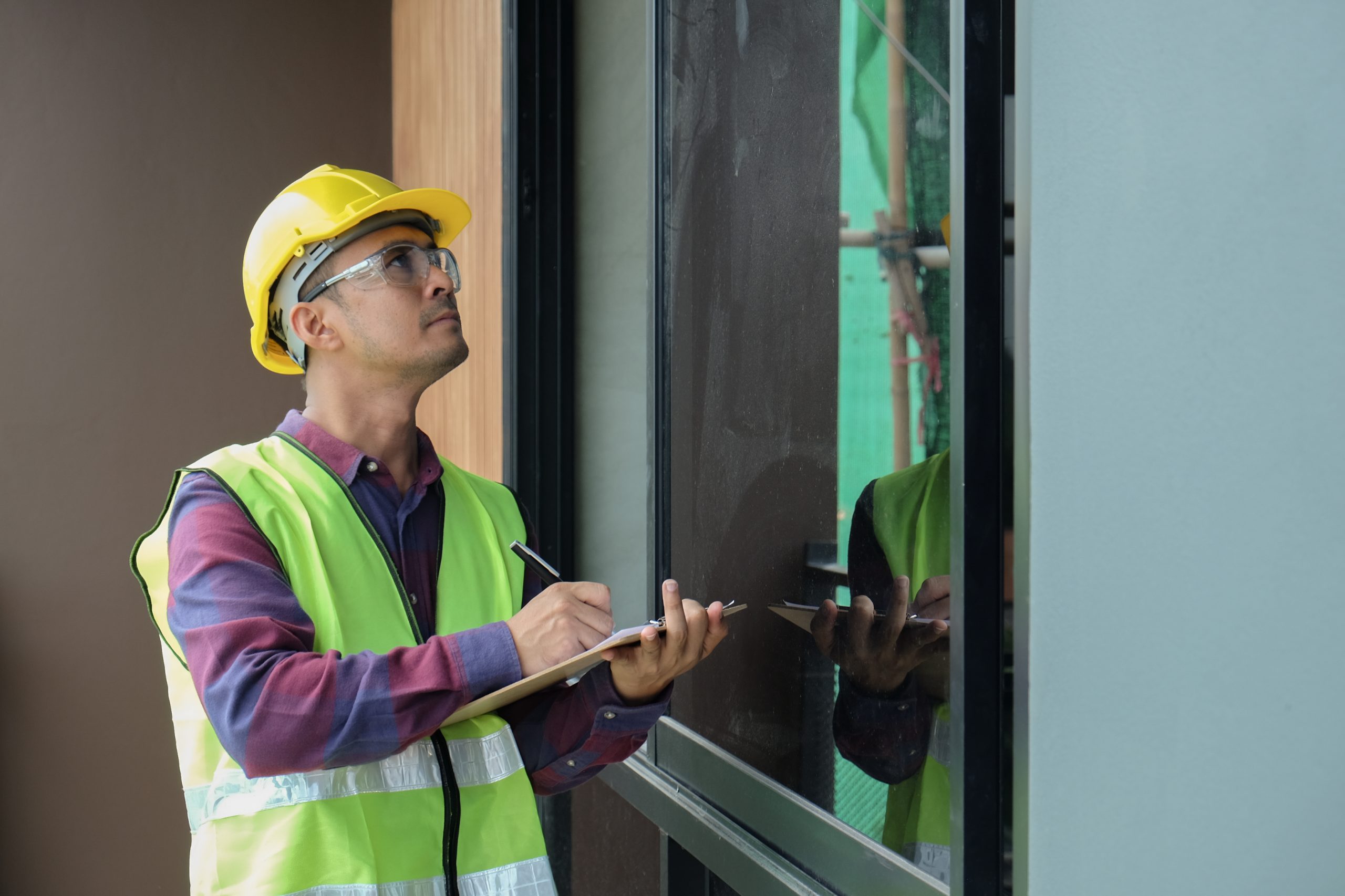Inspeção de qualidade na construção civil