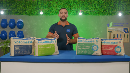 Argamassa colante para porcelanatos e pedras naturais